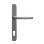 Lever door handle white