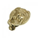 lionshead brass knocker