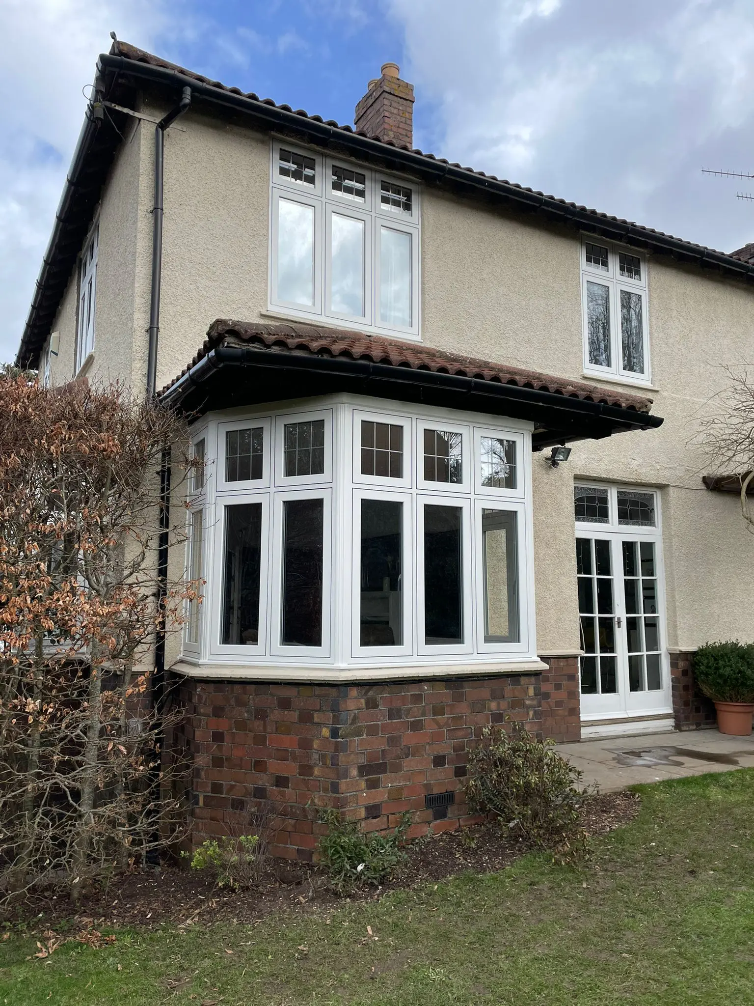 Double glazed doors and windows in a Bristol home