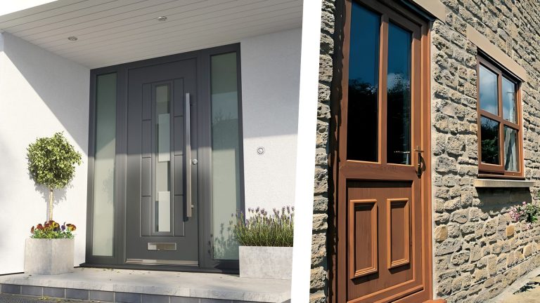 Compoiste v uPVC Doors